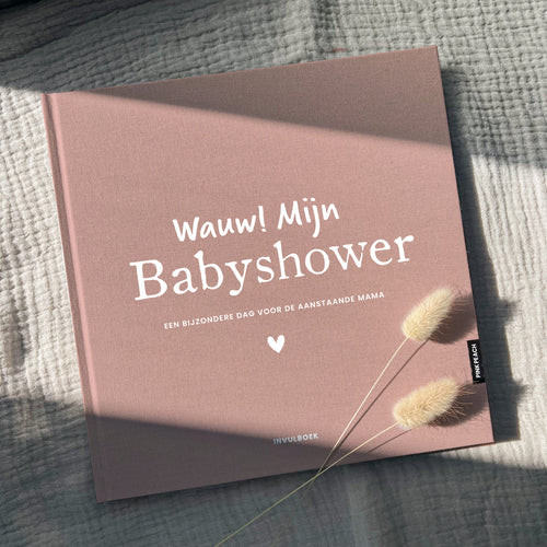 Babyshower linnen - blush