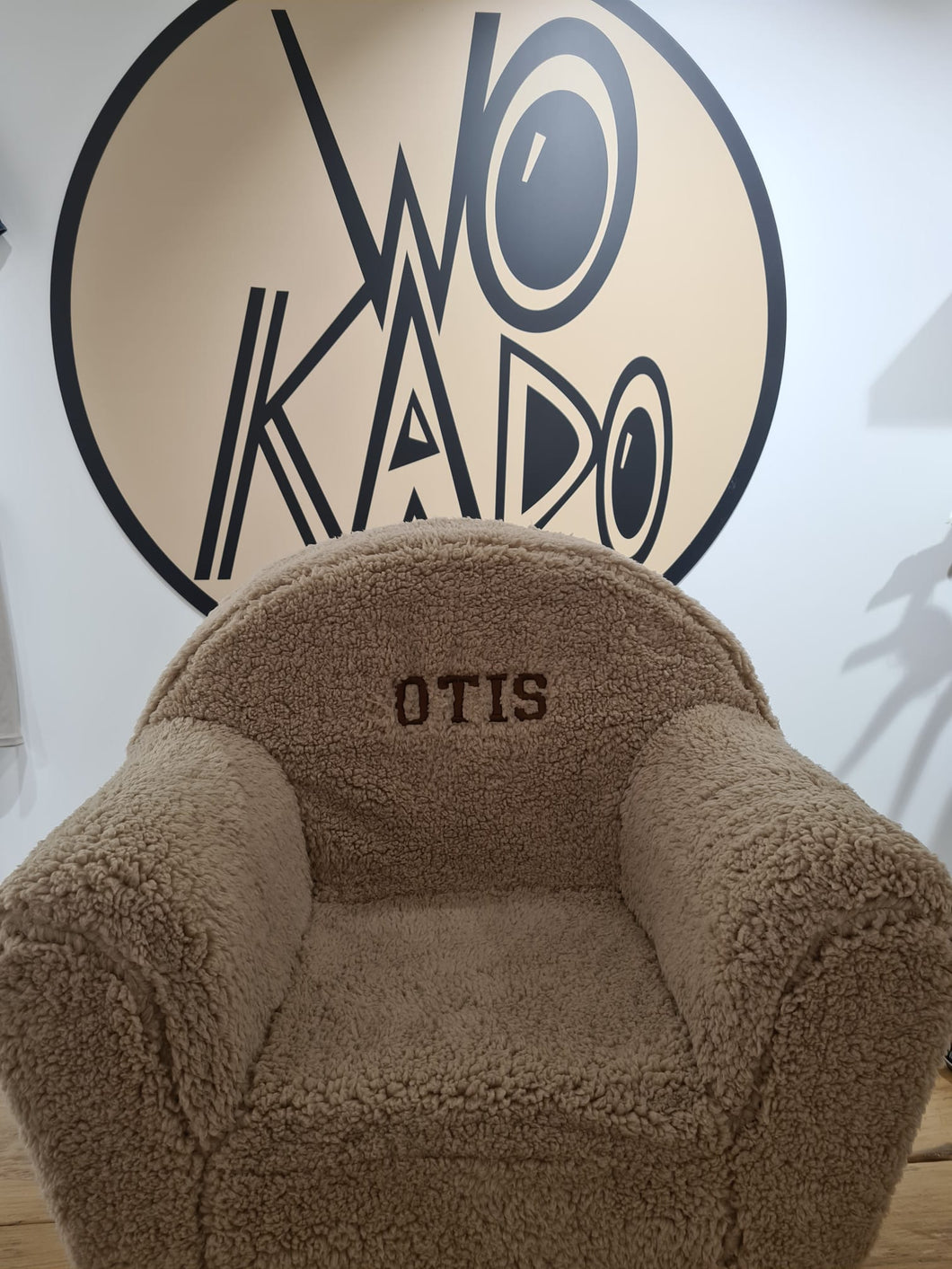 Teddy stoel beige Mijn winkel