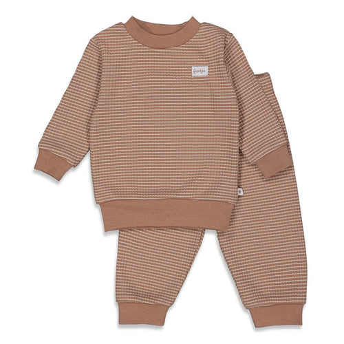 Feetje pyjama - Bruin