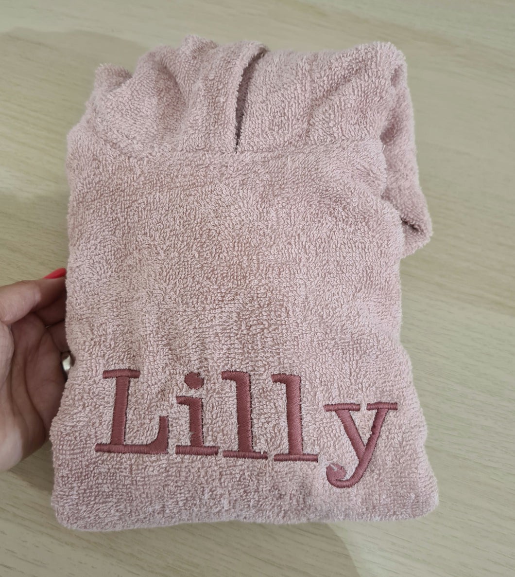 Poncho dark pink Mijn winkel