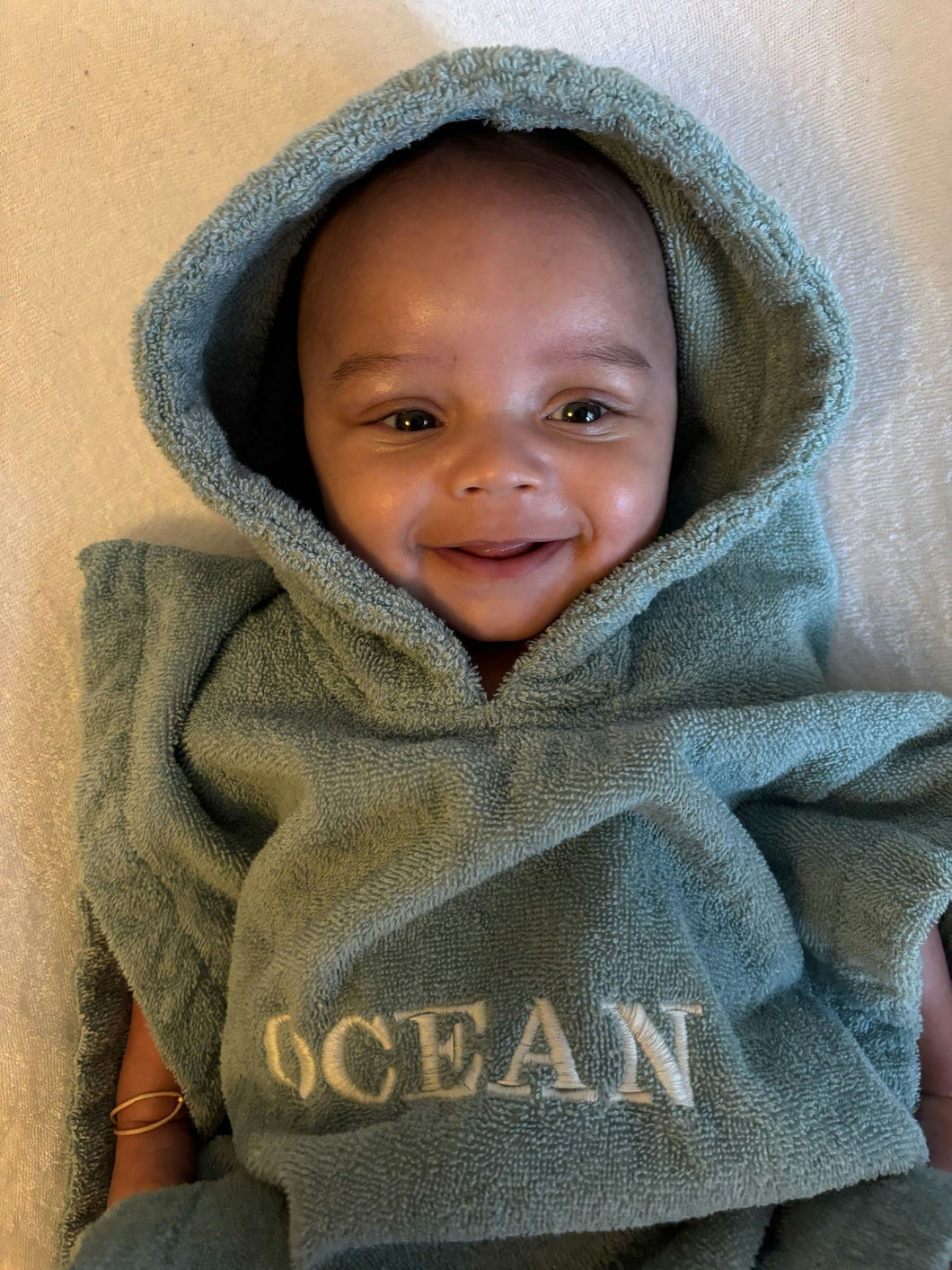 Poncho Stone Green Mijn winkel