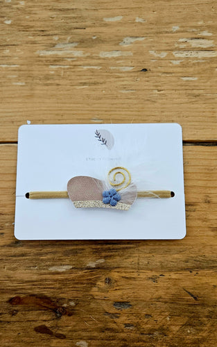 Blauwe Elastiek WoKado