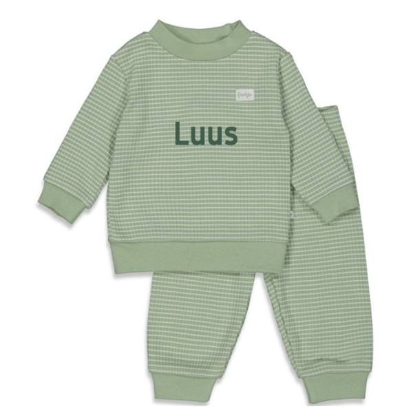 Feetje pyjama - Groen Mijn winkel