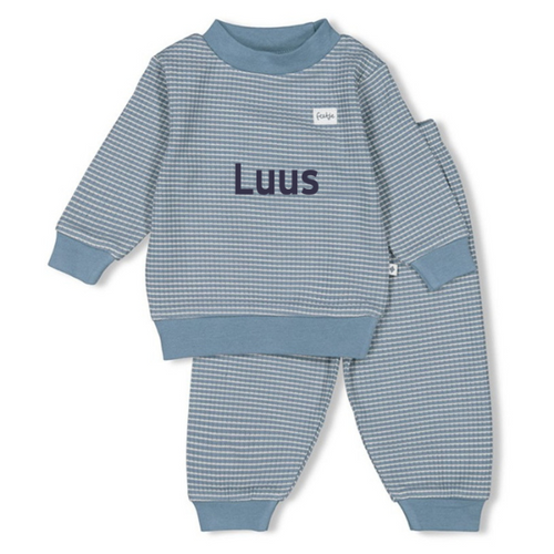 Feetje pyjama - Ice blue Mijn winkel