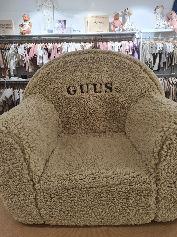 Teddy stoel beige Mijn winkel