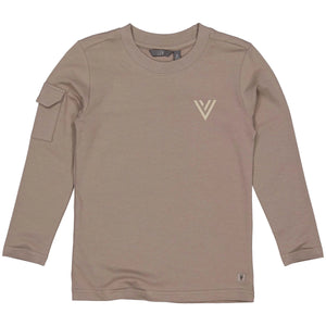 Levv shirt bruin lange mouw