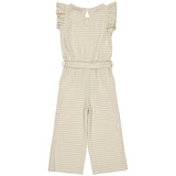 Levv jumpsuit creme stripe