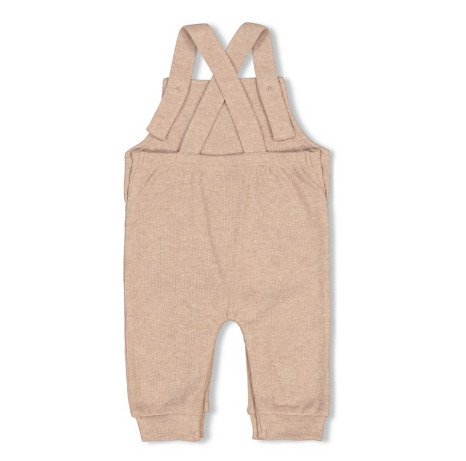 Tuinbroek taupe - Feetje