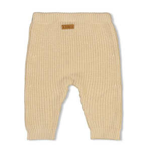 Broek gebreid créme - Feetje