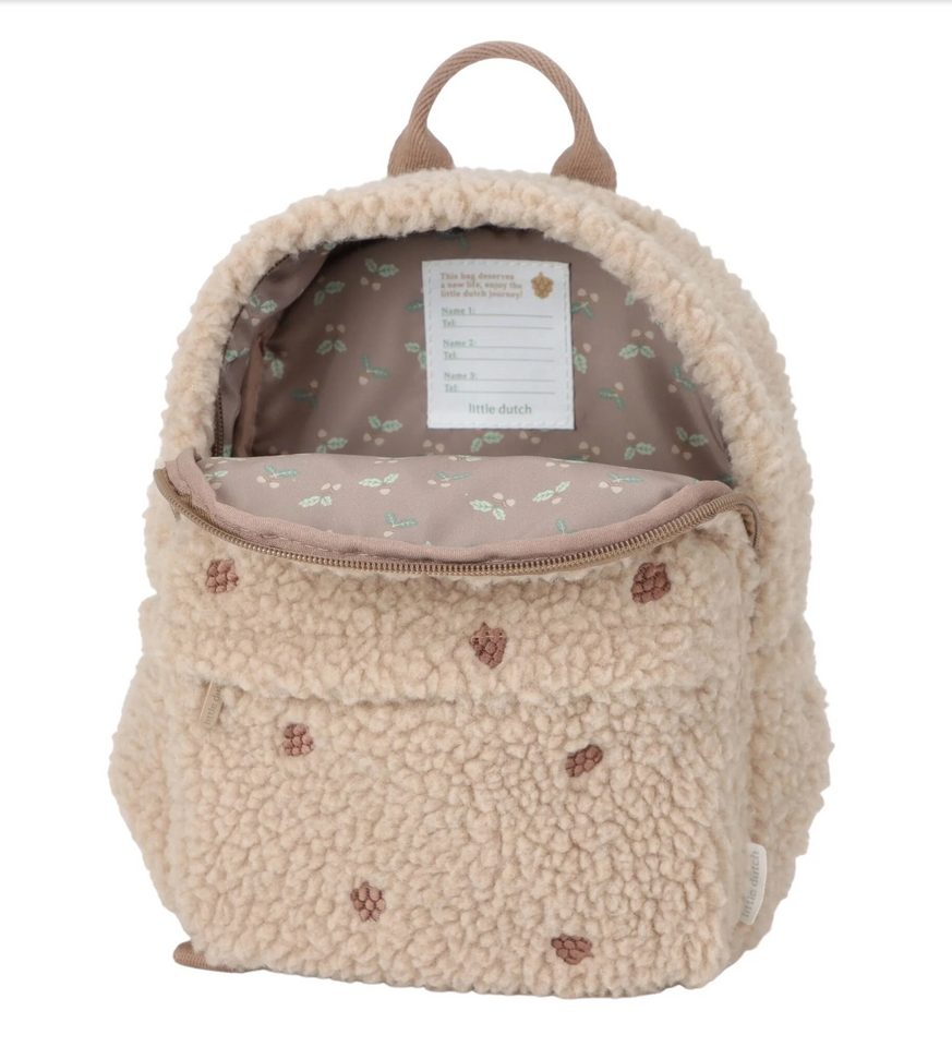 Little Dutch Tas Bruin met Dennenappel WoKado