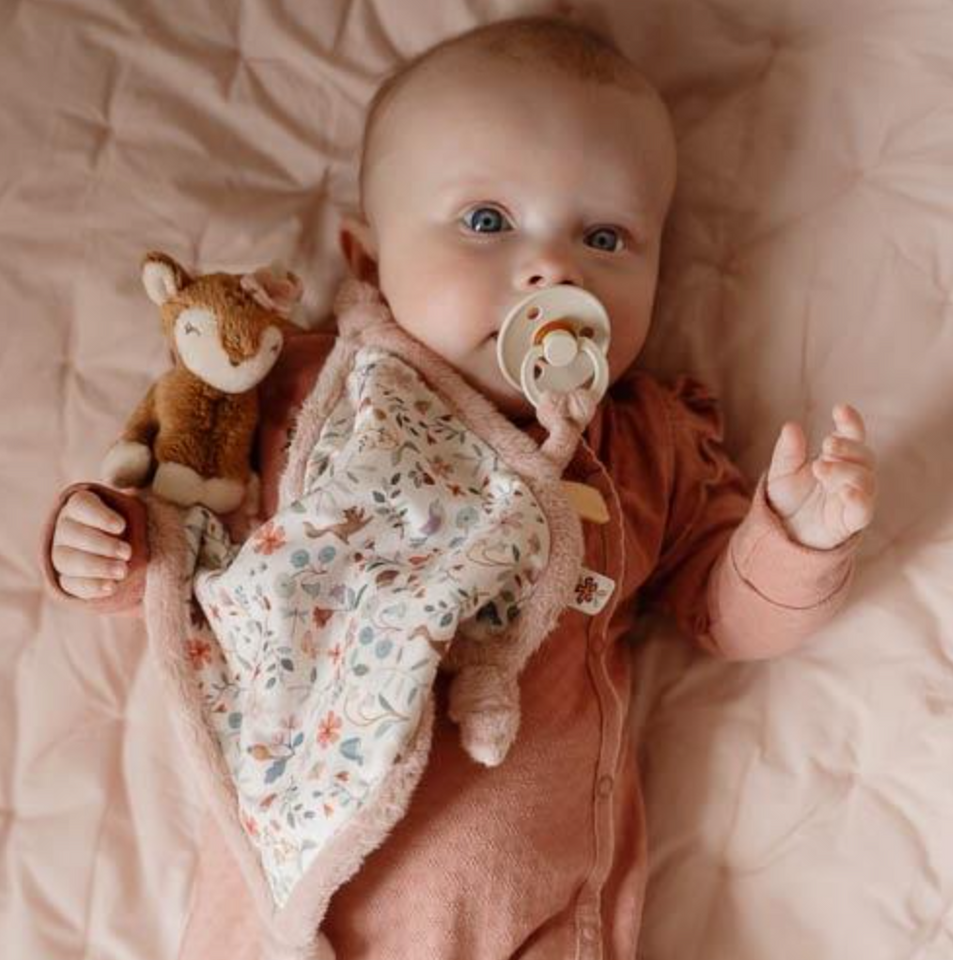 Knuffeldoekje Roze Little Dutch