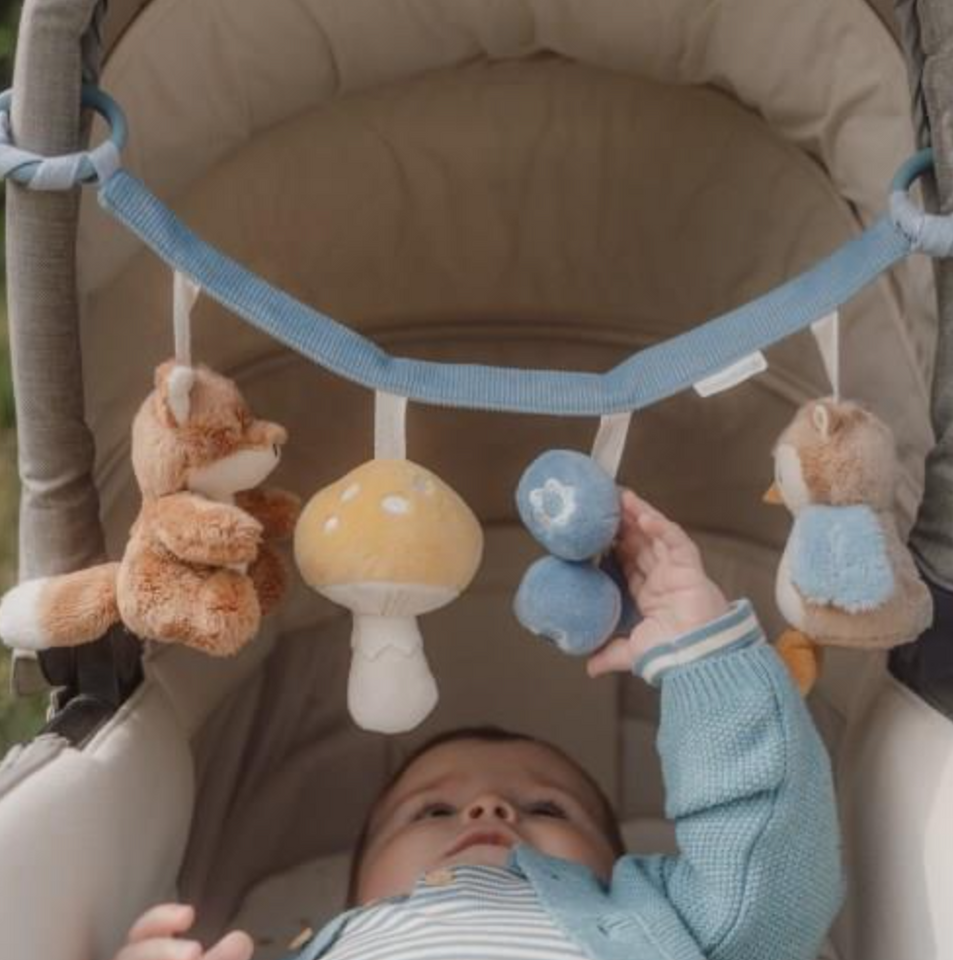 Wagenspanner Blauw Little Dutch