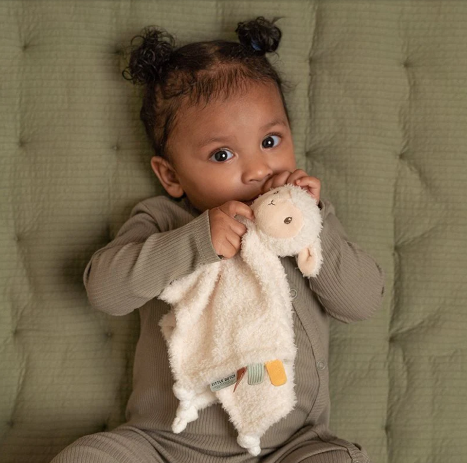 Knuffeldoekje Schaap Little Dutch