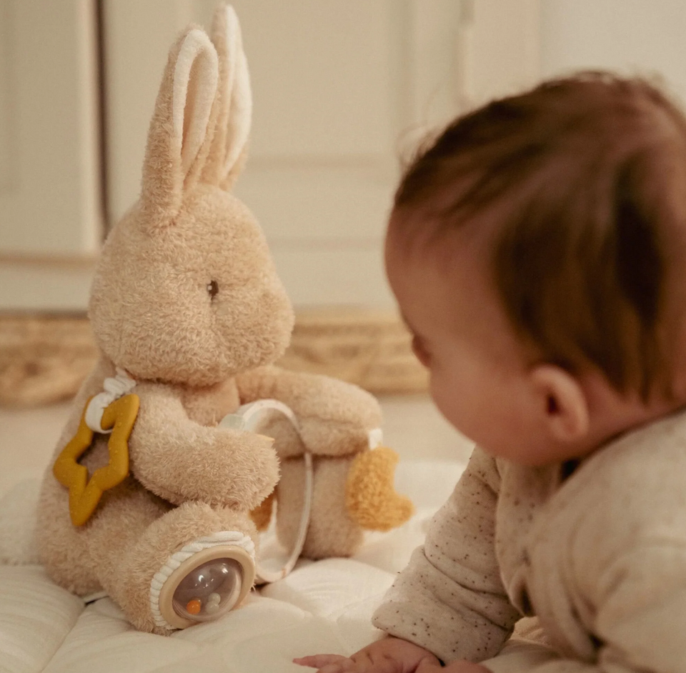 Activiteitenknuffel Konijn Little Dutch