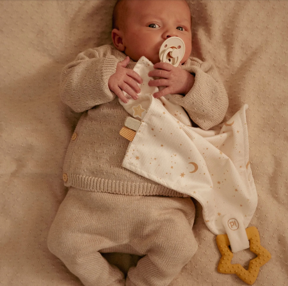 Knuffeldoekje met bijtring Little Dutch