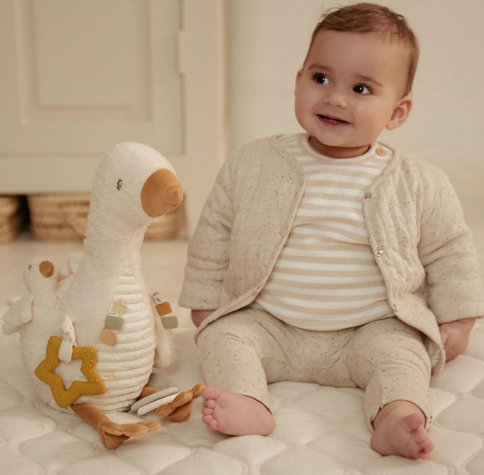 Activiteitenknuffel Gans Little Dutch