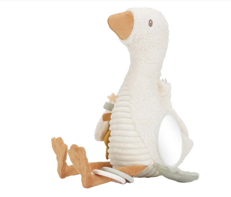 Activiteitenknuffel Gans Little Dutch