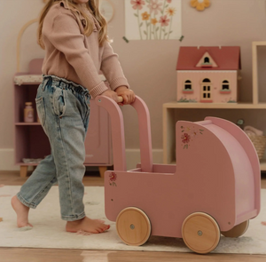 Little Dutch Poppenwagen Roze