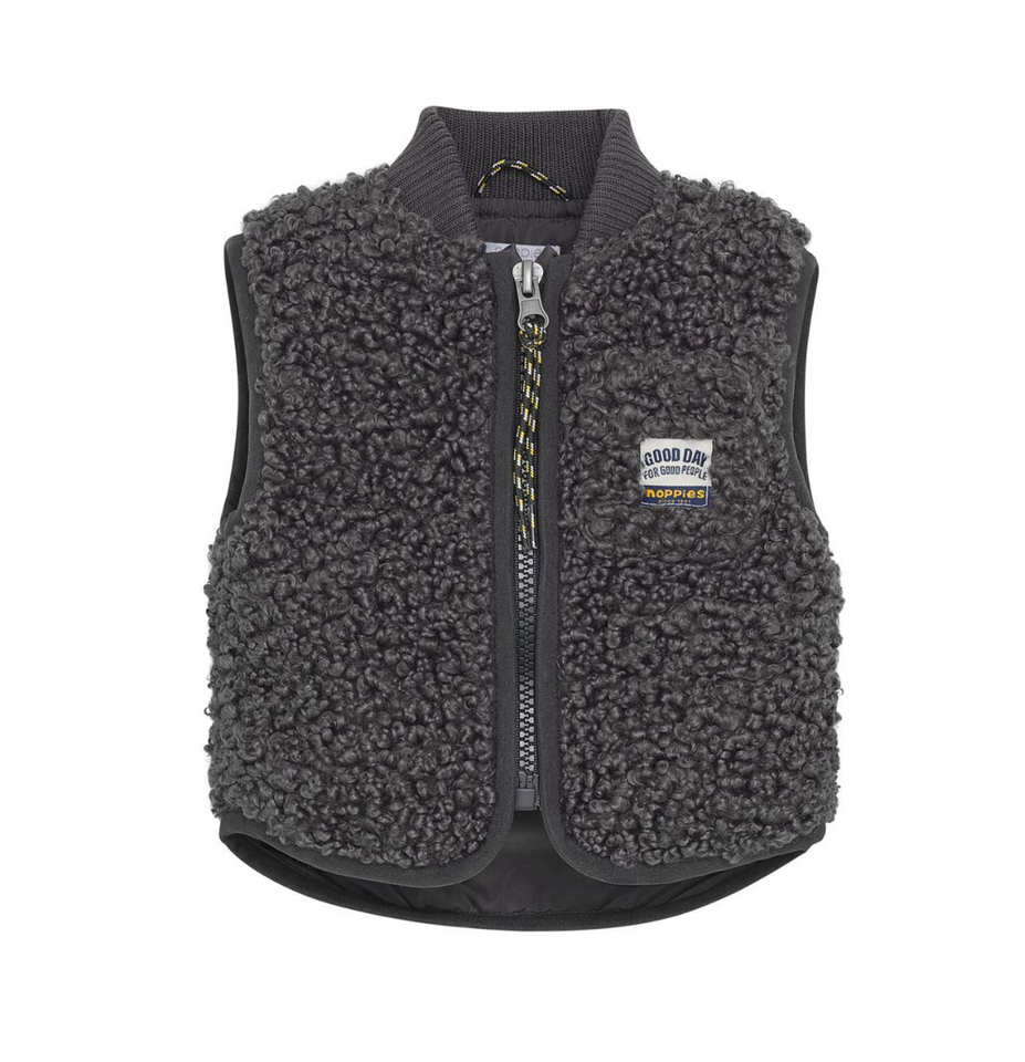 Zwart Bodywarmer Noppies