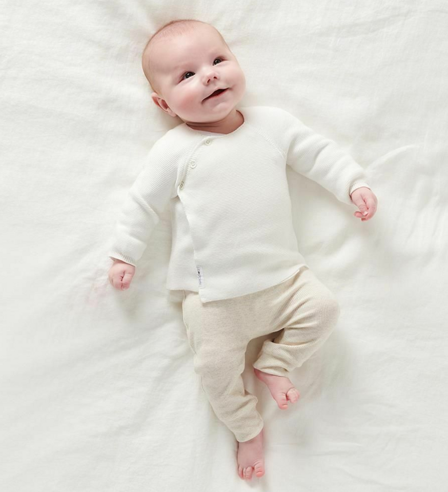 Creme Broekje Noppies