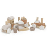 Label Label Trein Bruin WoKado