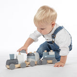 Label Label Trein Blauw WoKado