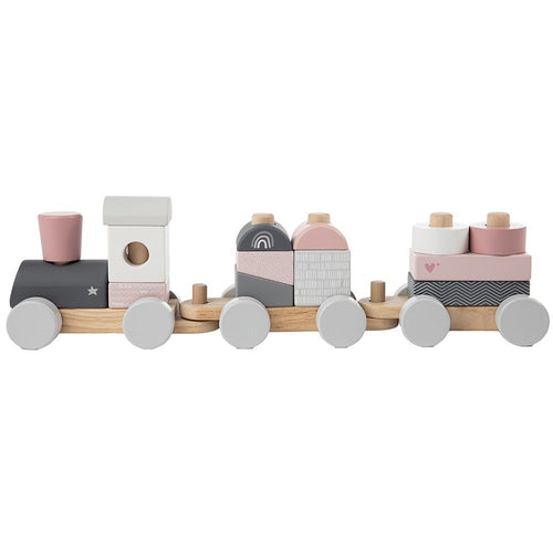 Label Label Trein Roze WoKado