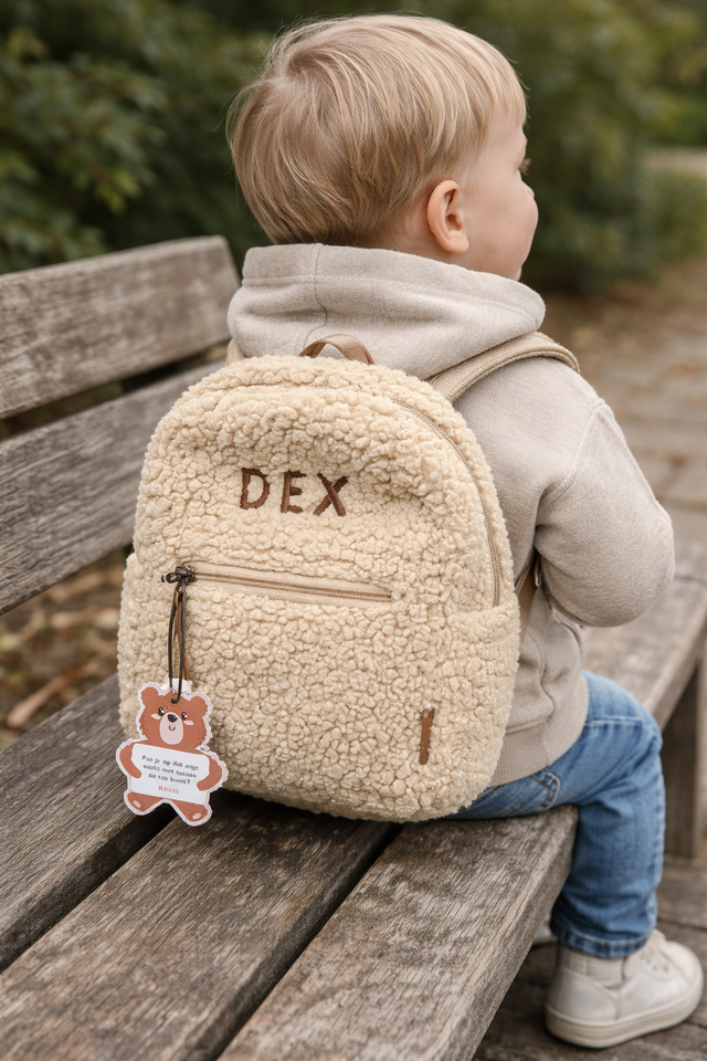 Teddy tas - Cream