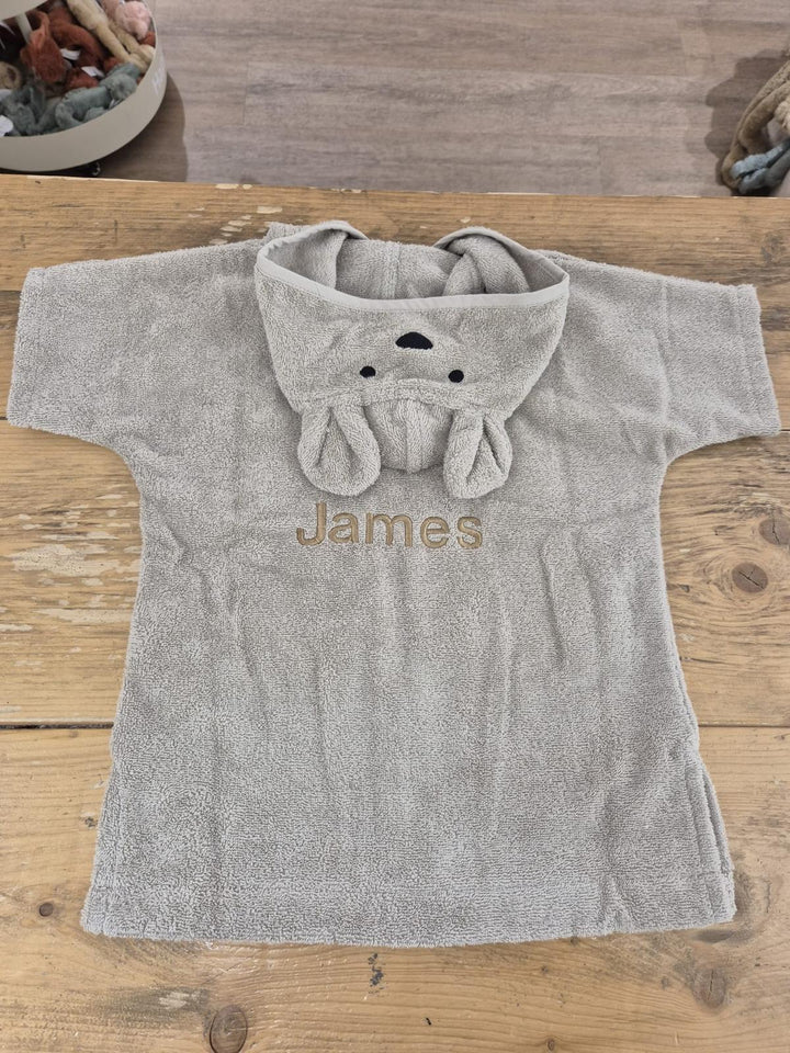Bobbe kinderbadjas beige