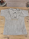 Bobbe kinderbadjas beige